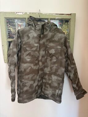 Burton Ski Dryride The White Collection Jacket Boys XL